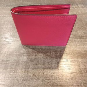 Yves Saint Laurent wallet pink